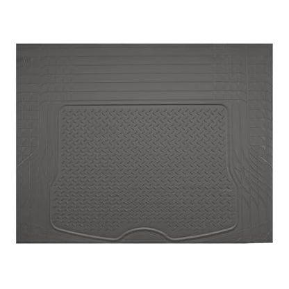 PIC AUTO Heavy Duty Cargo Liner, Trimmable All-Weather Rubber Trunk Mat for Cars, SUVs, Vans & Trucks, Anti-Slip Backing, Durable Protection, Large, Gray - color: Gray