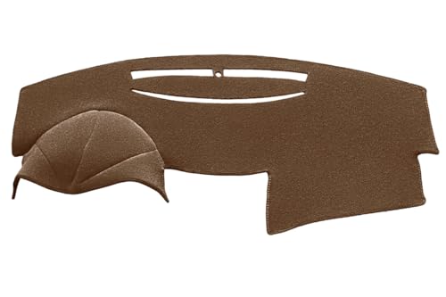 Dash Cover Mat Pad Custom Fit for Toyota Camry 2007 2008 2009 2010 2011 Dashboard Cover Carpet Cap Protector (Dark Brown) Y27 - color: 07-11 Brown