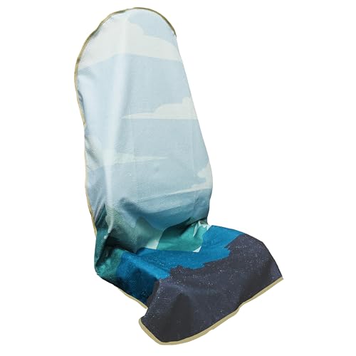 Waterproof Car Seat Cover for Front Seats, Protector for Cars SUVs Trucks, Sweat Towel Seat Covers Bucket for Gym,Workout,Beach,Hiking,Running (Mountains, 1PC) - color: Mountains, size: 1PC Front Seat Towel