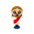 Jesus Dashboard Dancer – Fun Bobblehead of Christ with Open Arms – Religious Car Accessory with Sticky Pad – Cute and Unique Gift for Believers, Christian Drivers & Faithful Friends - style: Jesus Dancer