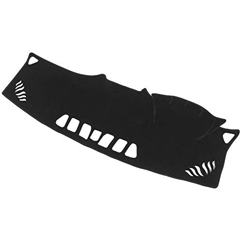 X AUTOHAUX Car Dashboard Cover Non-Slip Mat Carpet Polyester for Chevrolet Equinox 2017-2019