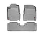 WeatherTech Custom Fit FloorLiners for Honda CR-V - 1st & 2nd Row (463161-460982), Grey - color: Grey