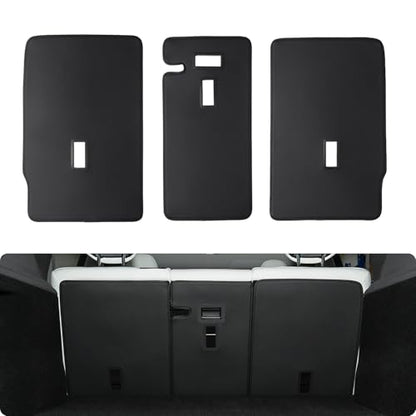 BASENOR Rear Seat Back Cover for 2026 2025 Tesla Model Y Juniper 5 Seats All Weather Seatback Liner Backrest Mats Pet Dog Friendly Model Y Accessories 3PCS (Standard/Premium/Performance) - size: 2025 2026 Model Y Juniper