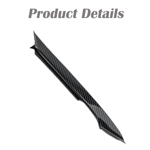Center Console Handbrake Cover Trim Compatible with Hyundai Elantra 2021-2025 Accessories-Carbon Fiber Pattern(Electronic Brakes)