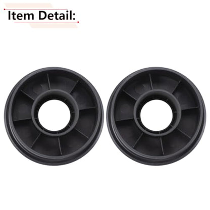 2PCS Center Console Cup Holder Insert Mat, Diameter at 3.11 inch, Height at 0.9 inch, for Deep Cup Holders Smaller Drink Shorter Cups and More