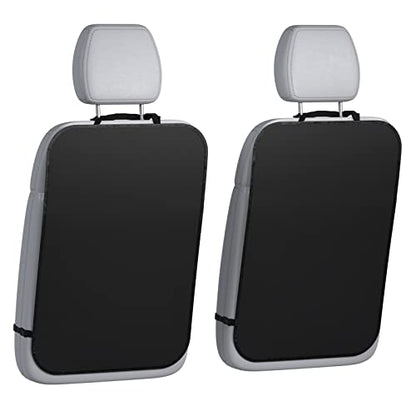 Back Seat Cover for Kids, 2 Pack X-Large Waterproof Kick Mats Backseat Protector, Durable Car Seat Back Protectors for Vehicles to Protect from Dirt, Mud & Scratches, Fits Most SUVs and Vans