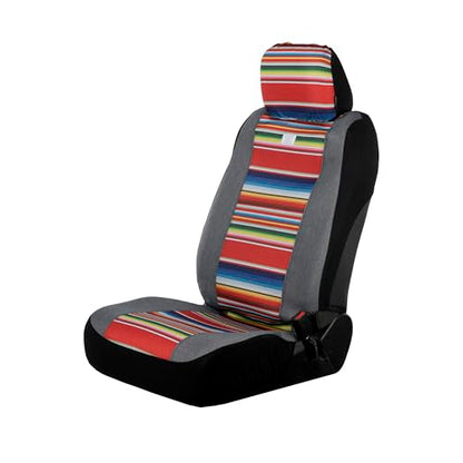 Hooey Low Back Seat Cover, Durable Bucket Seat Protection, Easy to Install Seat Covers for Car, Truck, Van, SUV, Rockstar (Serape Tijuana) - color: Rockstar Serape Tijuana