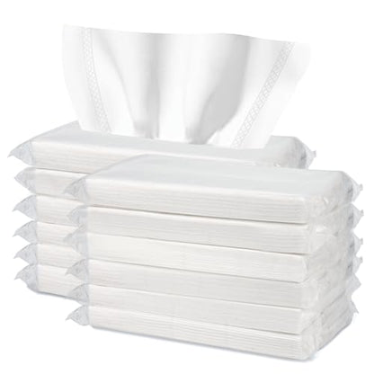 Car Tissue Refills, 600 Sheets Disposable Soft Facial Tissues Napkin, Travel Size Pack for Car Visor Tissue Holder or Purse, 50 Sheets per Pack - size: 50 Count (Pack of 12)