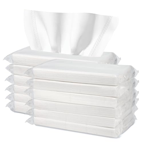Car Tissue Refills, 600 Sheets Disposable Soft Facial Tissues Napkin, Travel Size Pack for Car Visor Tissue Holder or Purse, 50 Sheets per Pack - size: 50 Count (Pack of 12)