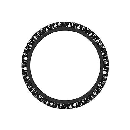 Fun Western Cactus Steering Wheel Covers Non Slip Neoprene Wheel Protector Universal 15 inch for Car Accessories - color: Black40