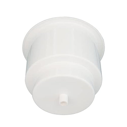Yuanhe White Plastic Cup Drink Holder Insert with Drain for Boat Car Marine Rv, 10PCS - size: 10PCS