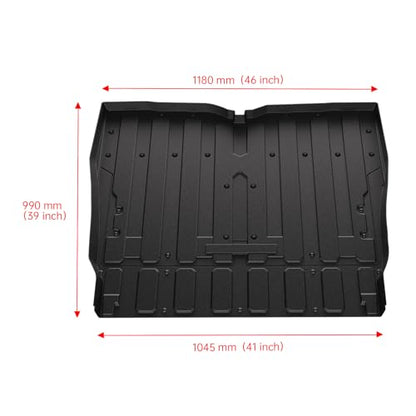UTV Bed Mat Liner for for Honda Pioneer 1000-5 16-25, TPE Rubber Rear Cargo Bed Mat All Weather Protection Slush Liner for Honda Pioneer 1000 5 2016-2025 Accessories, Replace# 0SP42-HL4-501