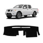 KUST Black Dash Cover for Nissan Frontier 2005-2019 2020 2021/Xterra 2005-2015/Pathfinder 2005-2012, 2009-2012 Suzuki Equato Polyester Dashboard Cover Non-Slip Sunshade Windshield No Glare - size: For Frontier 05-21