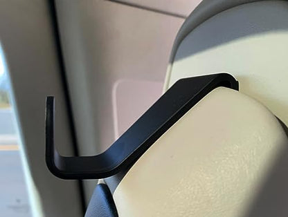 Coat Hooks Hanger Fit for Tesla Model X Model S 2016-2018, Seat Headrest Back Hook Bag Holder - color: 2 pack