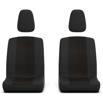 KEMIMOTO UTV Seat Covers, Black Seat Covers with Headrest Covers Compatible with Rhino 700 660 450 2004-2021 All Models - color: Black
