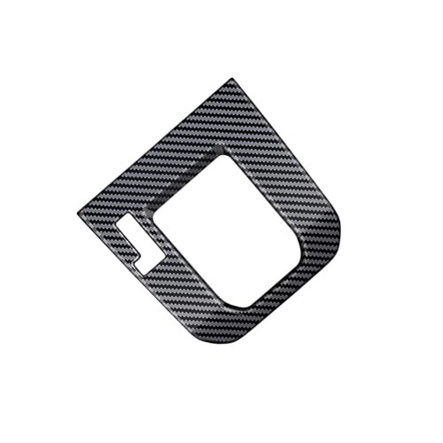 Carbon Fiber Pattern Center Console Gear Shift Cover Trim for Subaru Forester 2025 2026 Interior Decoration Accessories ABS (Not Fit Forester Wilderness) - color: Carbon Fiber Color