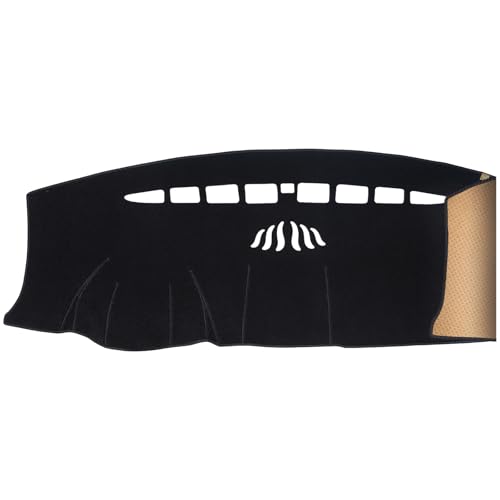 Dash Cover, Anti-Glare, Sun Protection, Dustproof, UV-Proof, Dashboard Covers, Interior Car Accessorie Fit for 2011 2012 2013 2014 Fo-rd Edge (Fits Vehicle Without HUD Models), Black - color: Black, size: Fit for 2011-2014 Fo-rd Edge