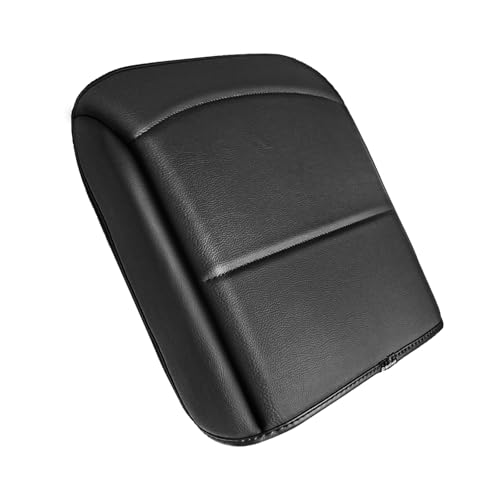 Center Console Armrest Cover Fit for Ford F150 2021-2025 2026 Accessories, Comfort Armrest Pad Console Lid Cushion Vegan Leather 1-Inch Extra Thick(Bucket Seat ONLY) - size: 2) 21-25 |F150| Bucket Seat, +Thick