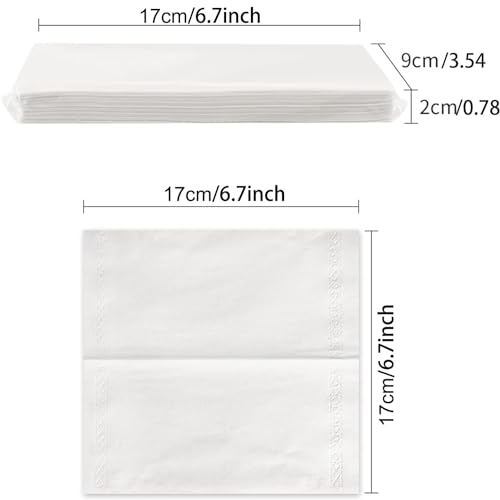 Car Tissue Refills,Facial Napkin Refills for Car Visor tissue holder,300 Sheets, 6 Packs (6 Pack)