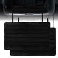 2 Pcs Large Bumper Guard 41 x 25 Inches Black Foldable Rear Bumper Protector Universal SUV Trunk Mat for Cars Preventing Scratches While Unloading Loading