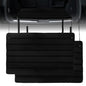 2 Pcs Large Bumper Guard 41 x 25 Inches Black Foldable Rear Bumper Protector Universal SUV Trunk Mat for Cars Preventing Scratches While Unloading Loading