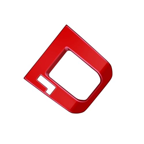 Red Center Console Gear Shift Cover Trim for Subaru Forester 2025 2026 Interior Decoration Accessories ABS (Not Fit Forester Wilderness) - color: Red