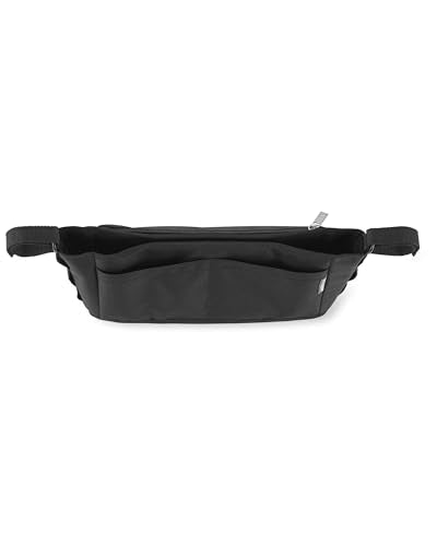Skip Hop Universal Stroller Organizer, Grab & Go Ultra, Black - color: Black