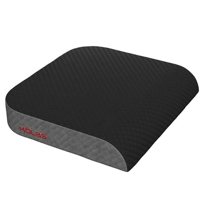 Kölbs Extra Large Seat Cushion, Stylish Plush Velvet Cover, X-Large Memory Foam for Office Chair, Floor Pillow, Cushion Back Pain Coccyx Pain Relief, Carry Handle (Extra Large) - size: X-Large
