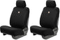 Carhartt Universal Nylon Duck Canvas Fitted Bucket Seat Cover,Durable Seat Protection with Rain Defender,Single,Black,(Pack of 2) - color: Black, size: One Size (Pack of 2)