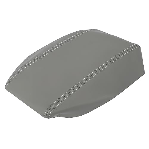 X AUTOHAUX Car Center Console Lid Armrest Pad Cover Gray for Toyota Prius 2004-2009 - color: Grey