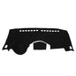 Dashboard Dash Cover Compatible for Chevy Trax 2014-2016, Durable Polyester Black Front Dash Cover Mat