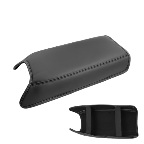 SXCY for 2025 2026 Mitsubishi Outlander Armrest Cover [Outlander Gas Only] for 2025 2026 Mitsubishi Outlander Accessories 2025 2026 Outlander Center Console Cover Middle Console Cover (Thin Cover) - color: 2025 2026 Outlander Thin Leather Cover