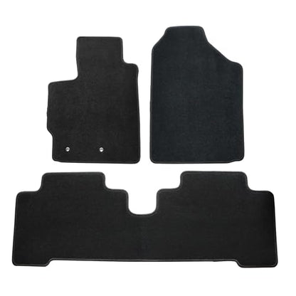 GXARTS Car Floor Mats Carpet Floor Liners Compatible with Toyota Yaris 2007 2008 2009 2010 2011 2012 | All-Weather Protection with Anti-Slip Backing