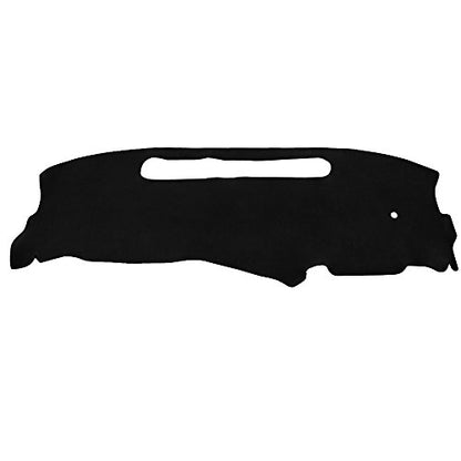 Hex Autoparts Dash Cover Mat Dashboard Pad Replacement for 1998-2004 Chevy S10 Pick Up (Black)