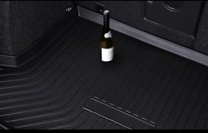 Cargo Liners Fits Toyota RAV4 2019-2023 Rear Trunk Floor Mats 3D Boot Tray All-Weather TPE Black - size: RAV4 2019-2023