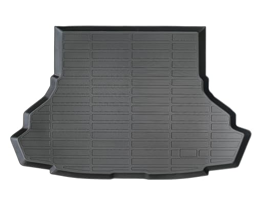 Trunk Liner for 2015-2024 Ford Mustang 5 Seat 3D Custom Fit All-Weather TPE Material Waterproof Car Cargo Liner Mat, Black - color: 2015-2024 Ford Mustang