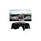 Autorder Dashboard Cover Mat for Toyota Sienna 2004-2010 Accessories Dash Cover Upgrade Flannel Dash Mat Sunshade Glare UV Rays Protector - size: Black 2004-2010 Toyota Sienna