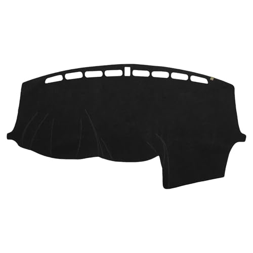 Dashboard Cover Dash Mat Fit for 2018-2012 Fo-rd Focus (Not Fit ST or RS Models),Car Dash Board Mat Anti-Glare Carpet,Non-Slip Pad Sunshield Protector (Black) - color: Black, size: Fit 12-18 Focus (Not ST/RS) - (Black)