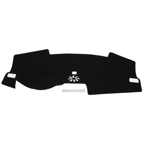 Dashboard Cover for Honda Civic 2022 2023 2024 2025 2026 Interior Polyester Dash Cover Mat Pad Carpet Non-Slip Dashboard Protector Sunshine UV & Heat Resistant Black - style: for Honda Civic 2022-2026