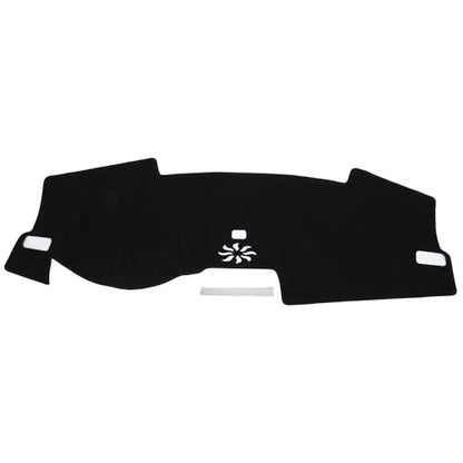 Dashboard Cover for Honda Civic 2022 2023 2024 2025 2026 Interior Polyester Dash Cover Mat Pad Carpet Non-Slip Dashboard Protector Sunshine UV & Heat Resistant Black - style: for Honda Civic 2022-2026