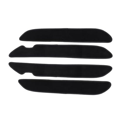 Car Door Anti Kick Pads Compatible with Toyota Tundra CrewMax 2022-2026, 4PCS Inner Front Rear Doors Panel Kick Guards Protector Cover Velour Mat from Scratches,Footprints,Dirty Collision Accessories