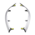 X AUTOHAUX Left and Right Upper Side Central Dashboard Cover Strip Trim for Toyota Corolla 2008-2013 55436-02330 55435-02370 Center Dash Navigation Side A/C Outlet Air Vent Panel Strip 1 Pair