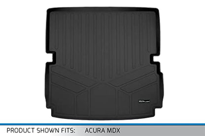 SMARTLINER All Weather Custom Fit Cargo Trunk Liner Mat Behind 2nd Row Seat Compatible with 2022-2025 Acura MDX - color: Acura MDX 2022 - 2025