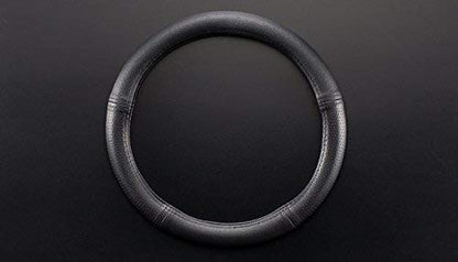 Customized for Toyota Prius Microfiber Leather Steering Wheel Cover for Prius C Aqua 2010 2011 2012 2013 2014 2015 2016 2017 2018 2019 Black Car Special Design YR01B