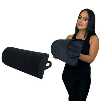 BBL Lumbar Support Pillow, Bolster Pillow for Legs Detachable Back Support for Office Chair Lower Back Support Pillows Lumbar Roll, Under Knee Pillows for Back Sleeping