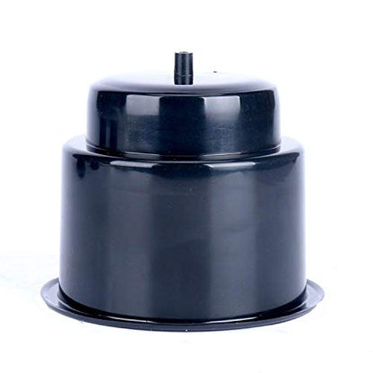 (Set of 3) Amarine-Made Black Recessed Plastic Cup Drink Can Holder with Drain for Boat Car Marine Rv - Black - size: 3