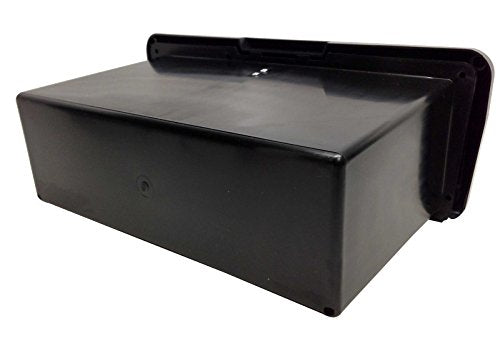 Pactrade Marine Lightweight Black ABS Plastic Lockable Glove Box Storage Compartment with Keys for Boat RV Truck - style: Black, with Keys