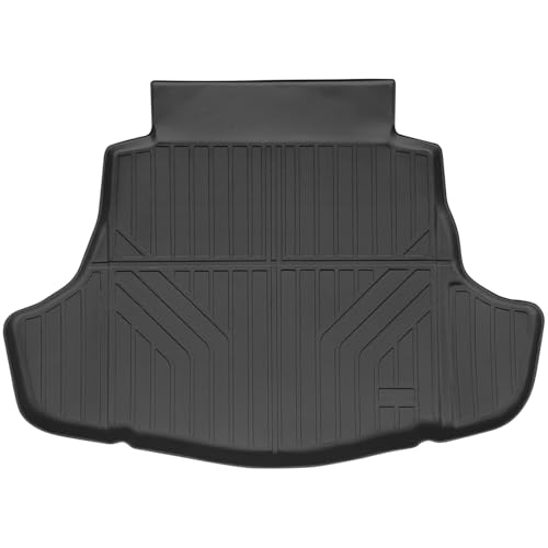 Auxko All Weather Cargo Mat Fit for Toyota Camry 2026 2025-2018 Include Hybrid LE/SE/XLE/XSE TPE Liner Camry Accessory All Season Guard Odorless Anti-Slip Cargo Liner Black - size: camry|2018-2026|cargo mat