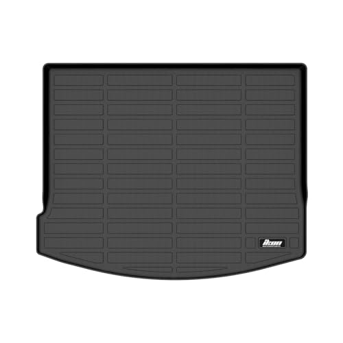 IKON MOTORSPORTS TPE Cargo Trunk Liner, Compatible with 2020-2025 Lincoln Corsair, Custom Fit All Weather Protection Heavy Duty Rear Trunk Tray Cargo Mats Protector, Black