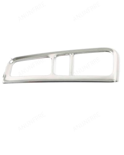 Car Accessories Fit for Toyota Alphard 2015-2021 Stainless Steel Interior Gear Shift handbrake Switch Panel Cover Trim 2PCS Set（Matte Silver） - color: Matte Silver